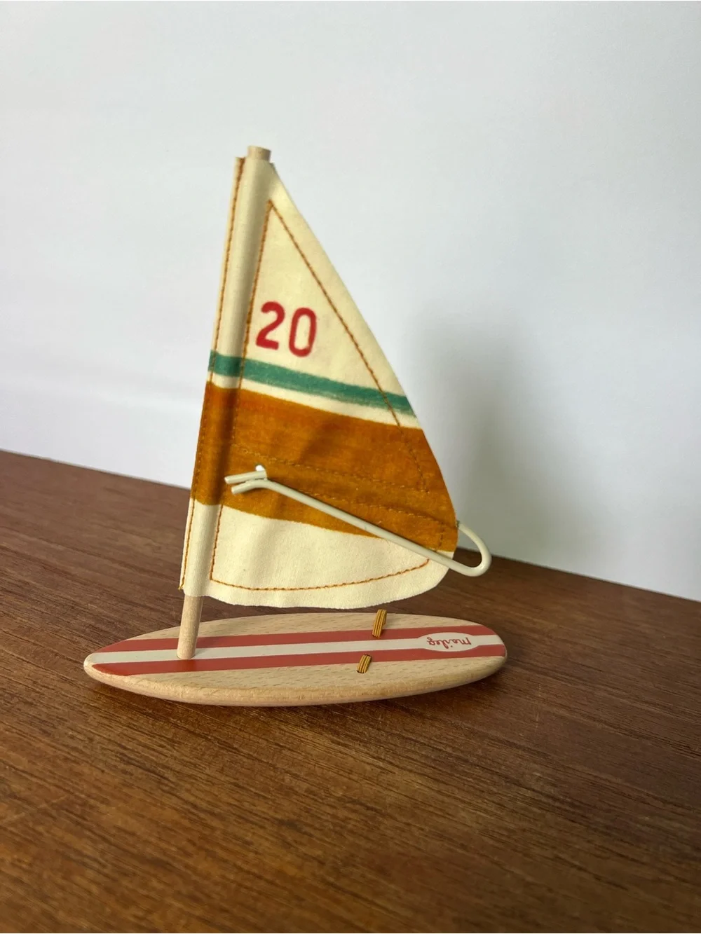 Maileg Sister Surfer Mouse Surfboard and Box